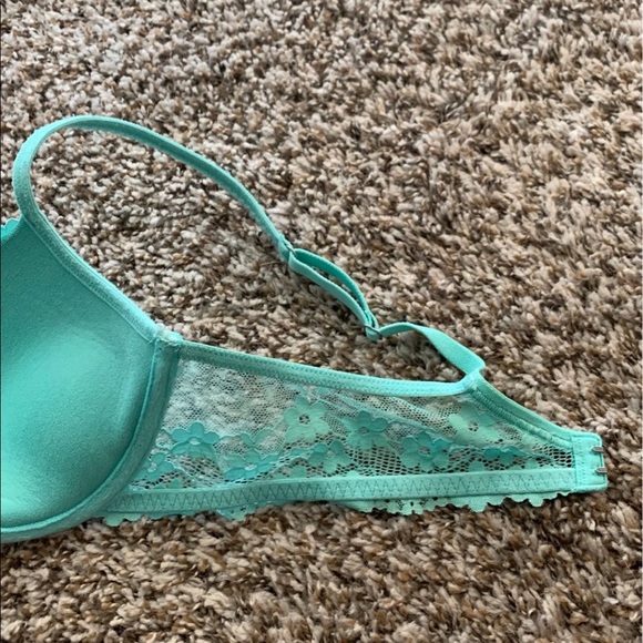 Mint / light blue AE Aerie Bra light push-up - Picture 6 of 9